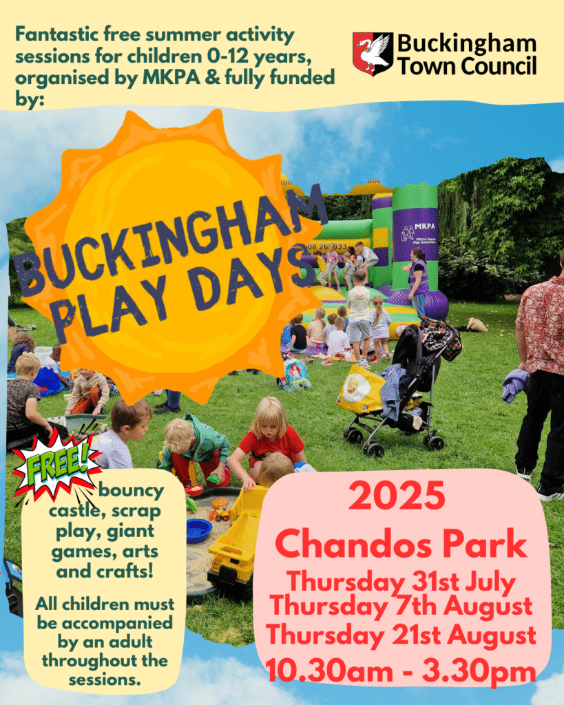 buckingham play days 2025